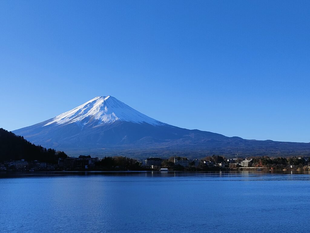 Mt. fuji viewed from Lake Kawaguchiko